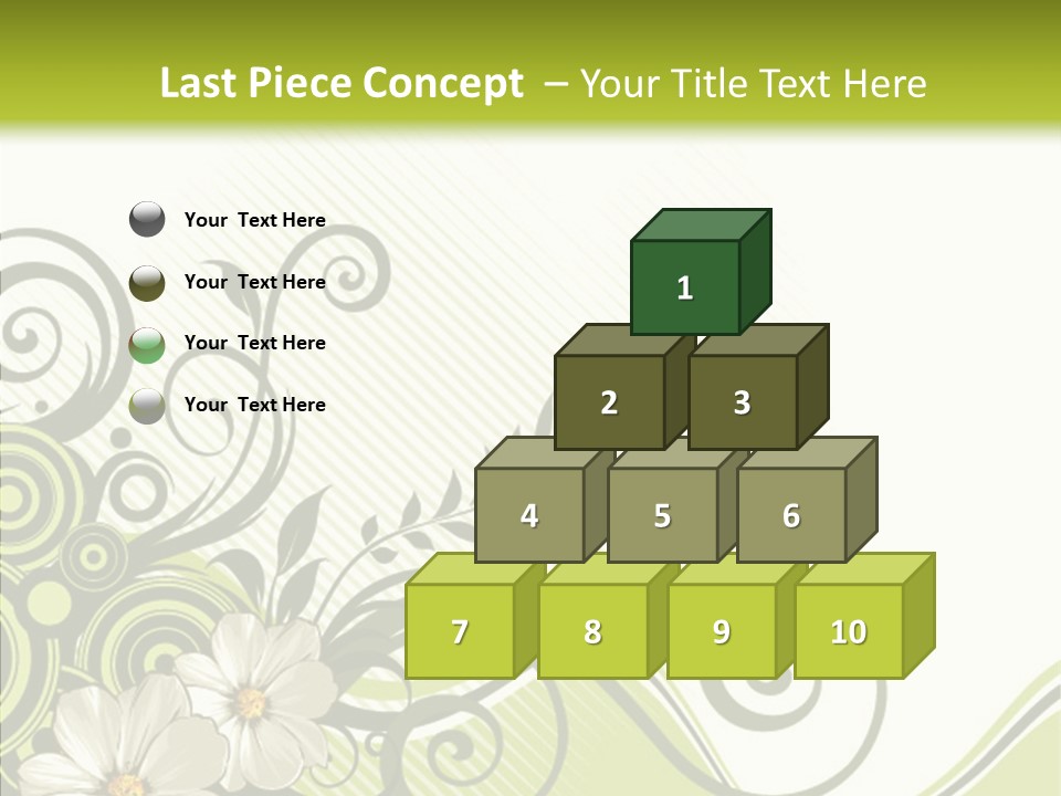 Spring Scroll Shape PowerPoint Template