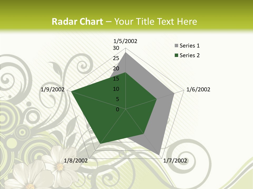 Spring Scroll Shape PowerPoint Template