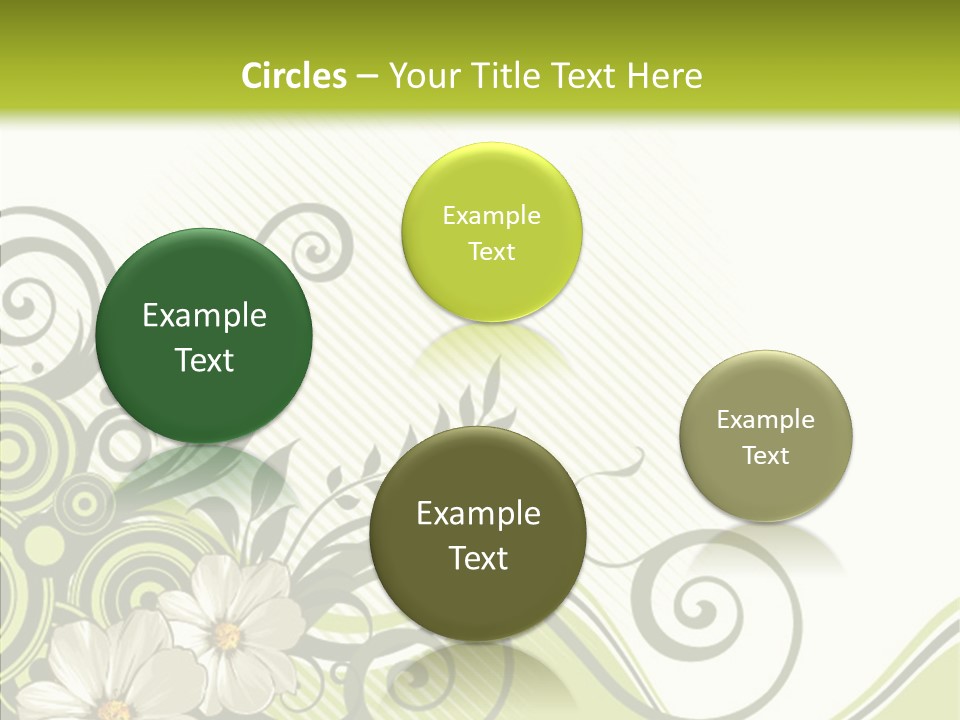 Spring Scroll Shape PowerPoint Template