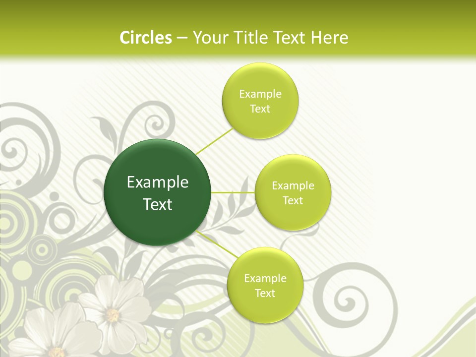 Spring Scroll Shape PowerPoint Template