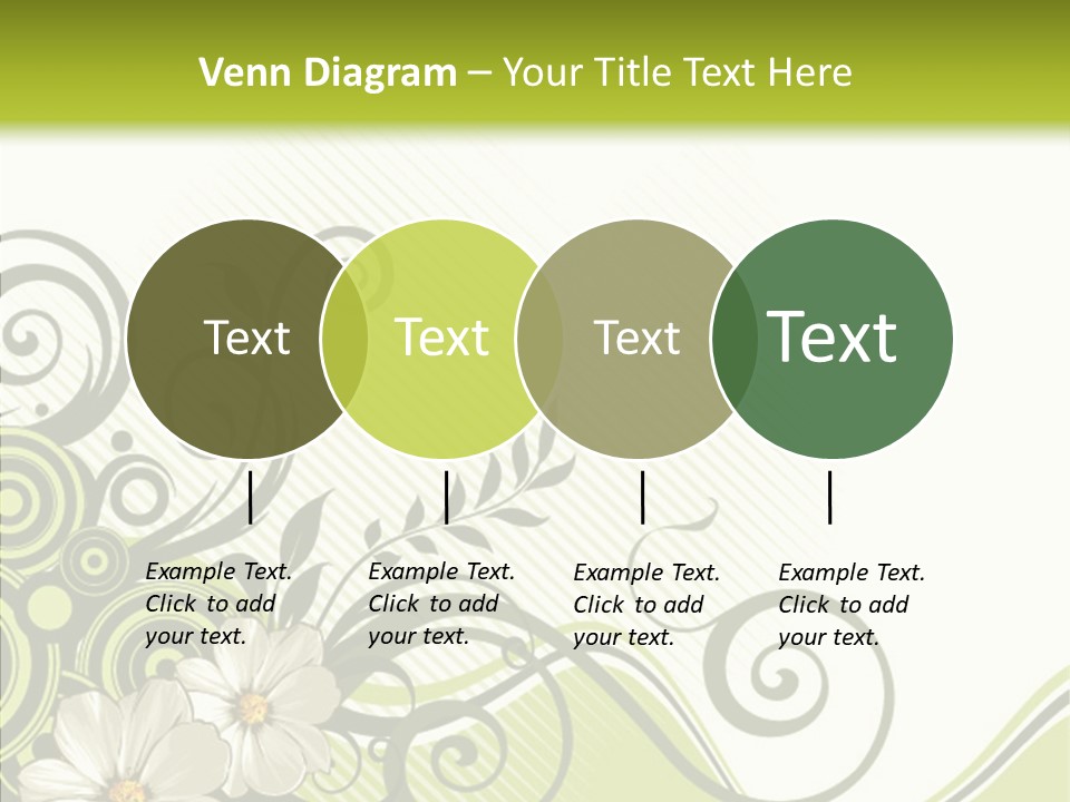 Spring Scroll Shape PowerPoint Template