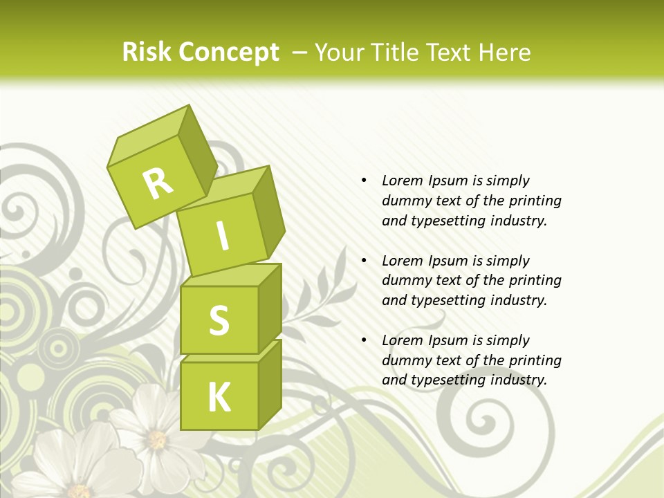 Spring Scroll Shape PowerPoint Template