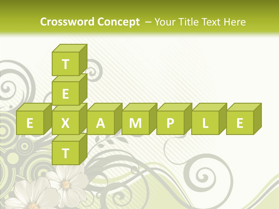 Spring Scroll Shape PowerPoint Template