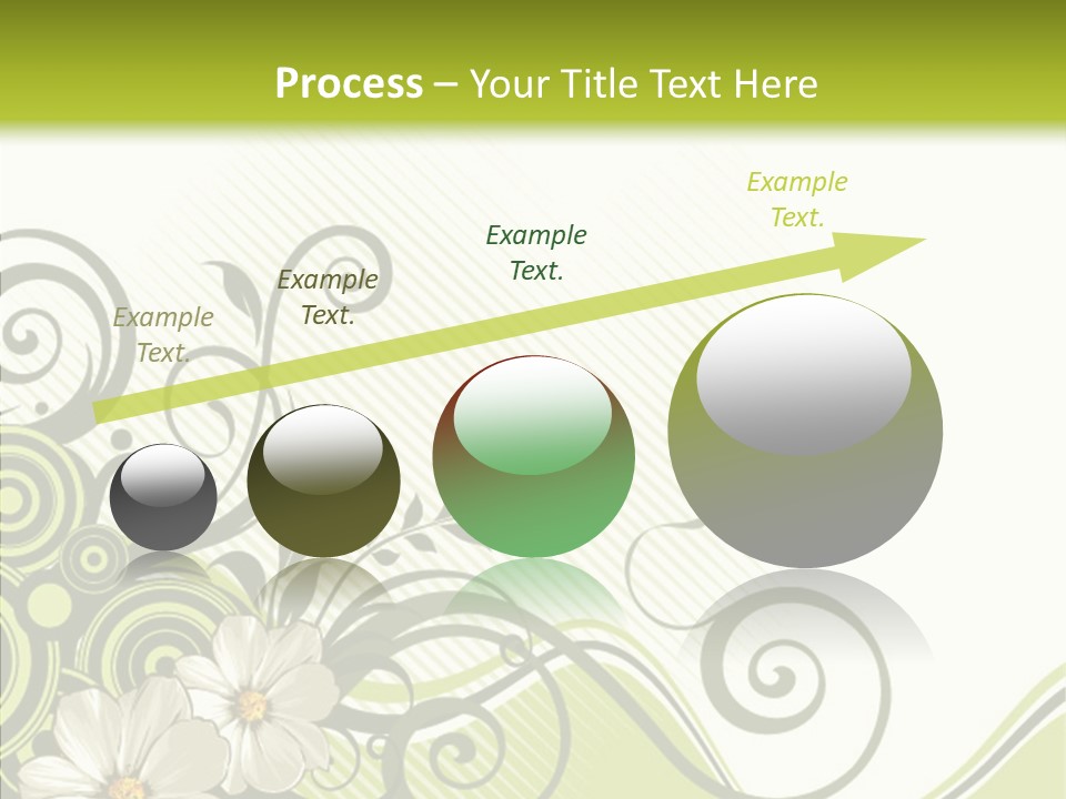 Spring Scroll Shape PowerPoint Template