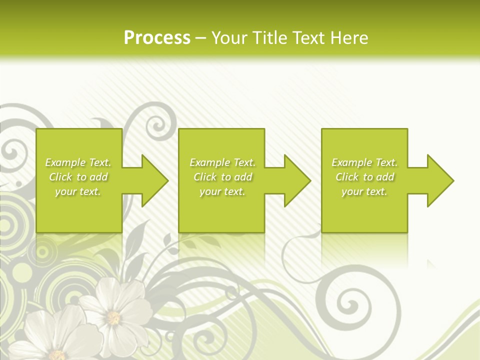 Spring Scroll Shape PowerPoint Template