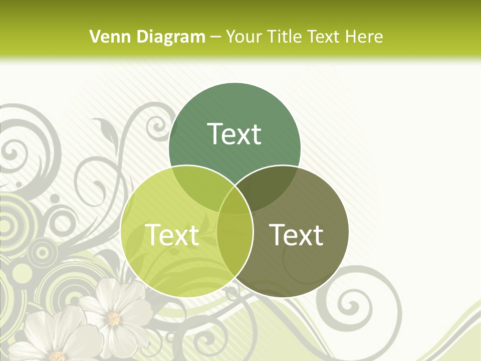 Spring Scroll Shape PowerPoint Template
