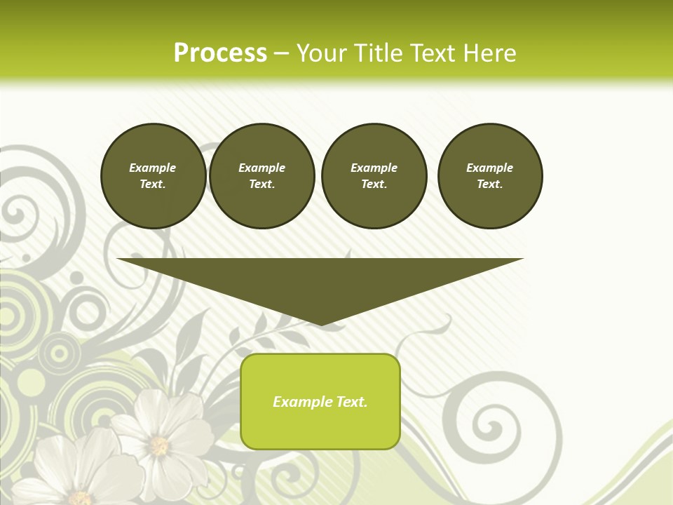 Spring Scroll Shape PowerPoint Template