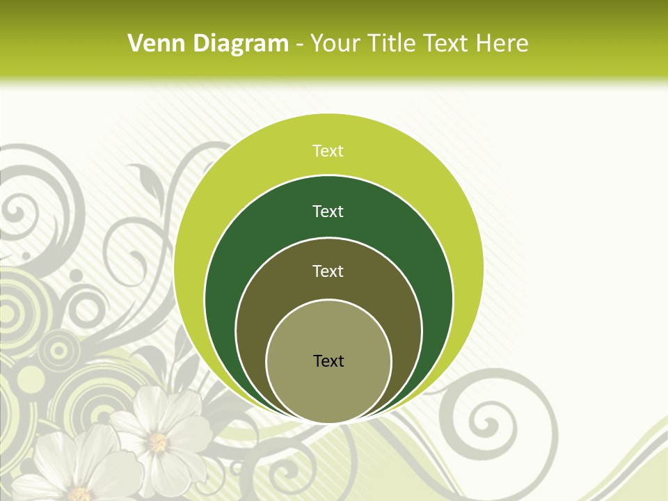 Spring Scroll Shape PowerPoint Template