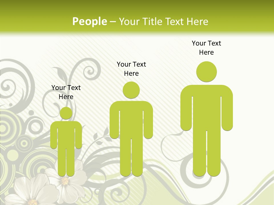 Spring Scroll Shape PowerPoint Template