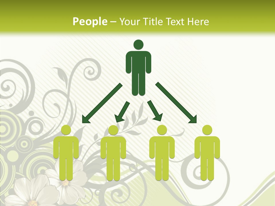 Spring Scroll Shape PowerPoint Template