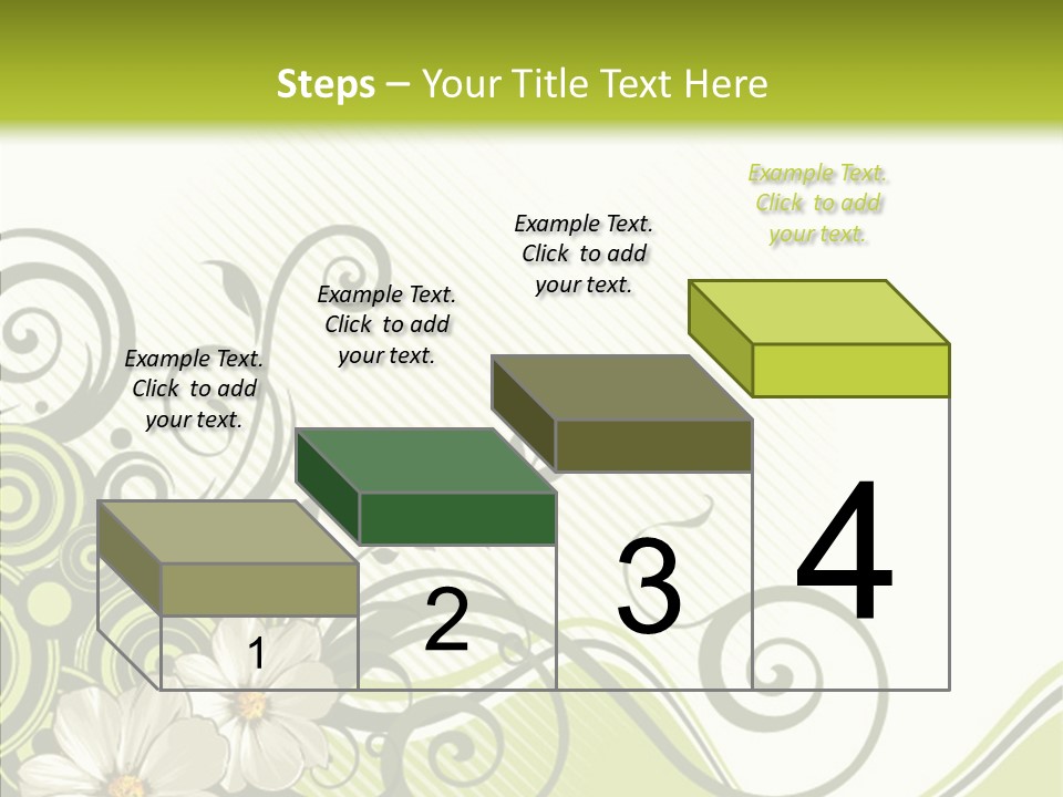 Spring Scroll Shape PowerPoint Template