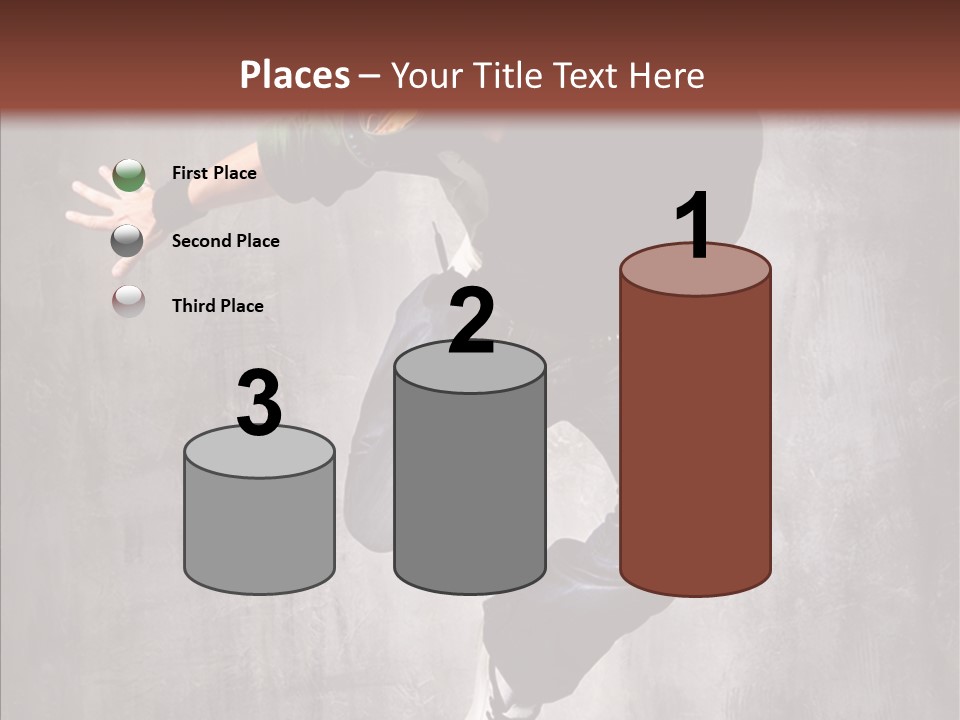 Dance Man Elegance PowerPoint Template