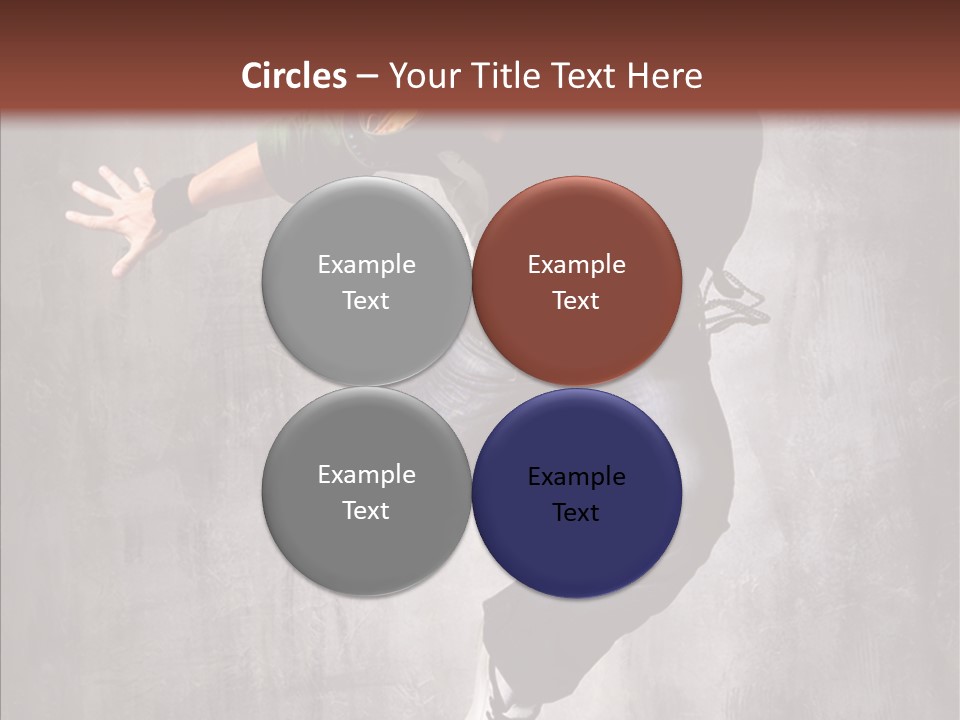 Dance Man Elegance PowerPoint Template