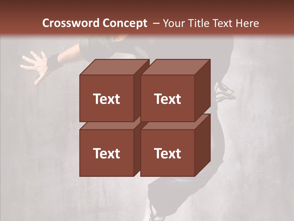 Dance Man Elegance PowerPoint Template