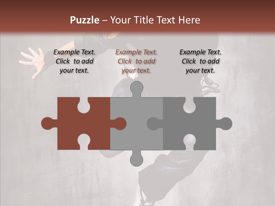 Dance Man Elegance PowerPoint Template