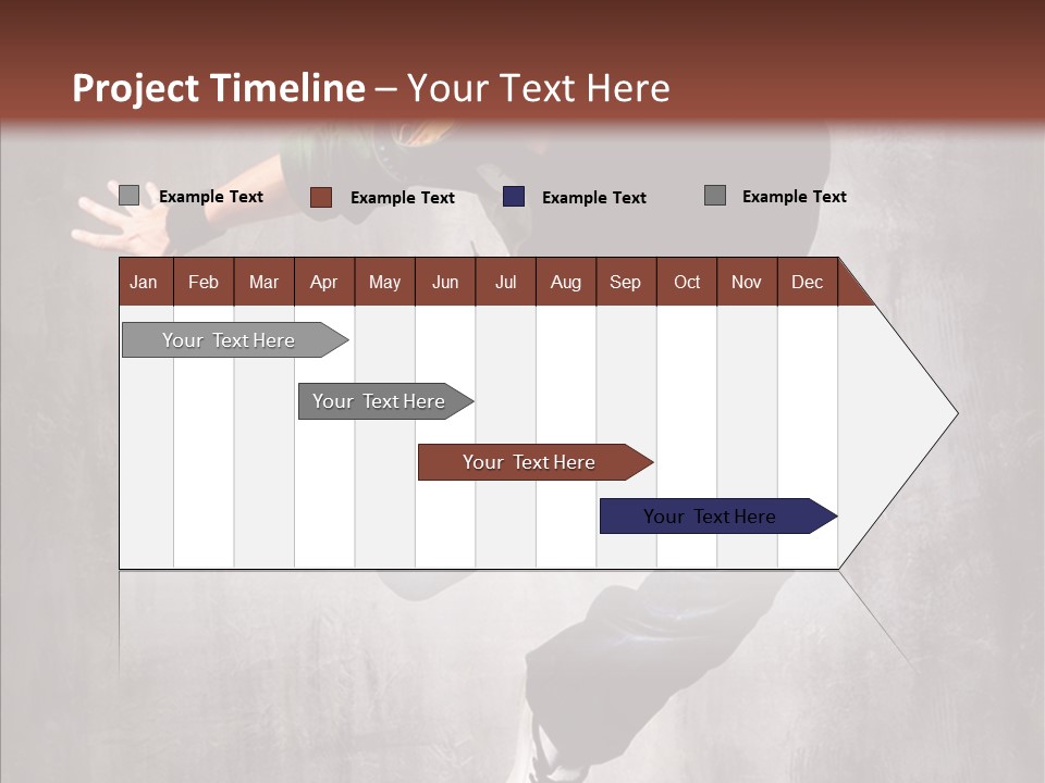 Dance Man Elegance PowerPoint Template