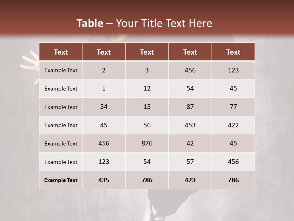 Dance Man Elegance PowerPoint Template