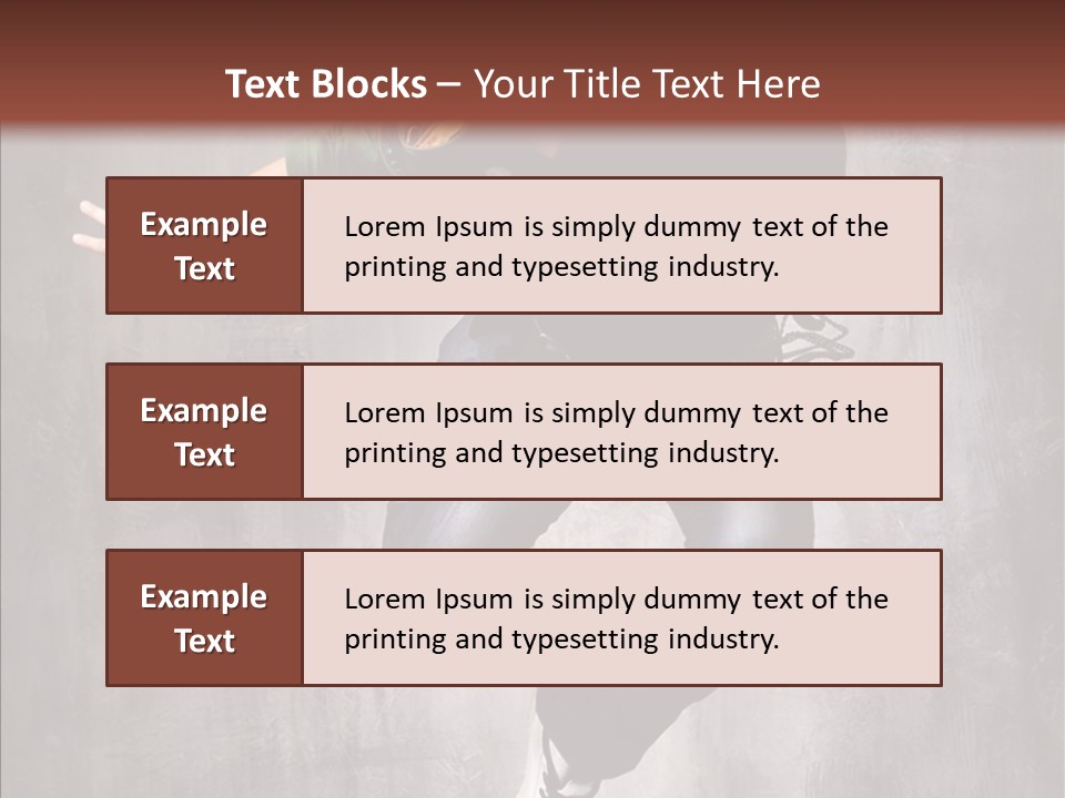 Dance Man Elegance PowerPoint Template