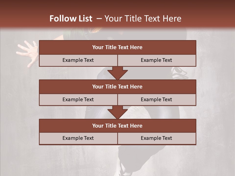 Dance Man Elegance PowerPoint Template