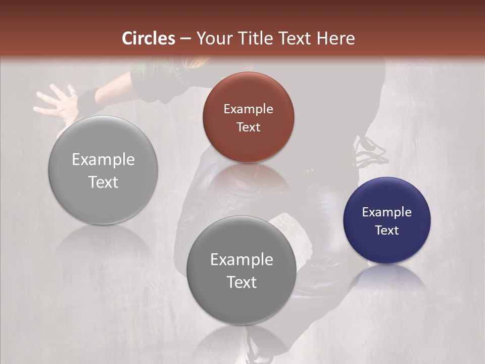 Dance Man Elegance PowerPoint Template