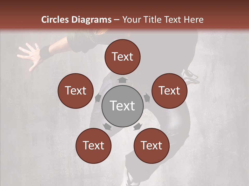 Dance Man Elegance PowerPoint Template