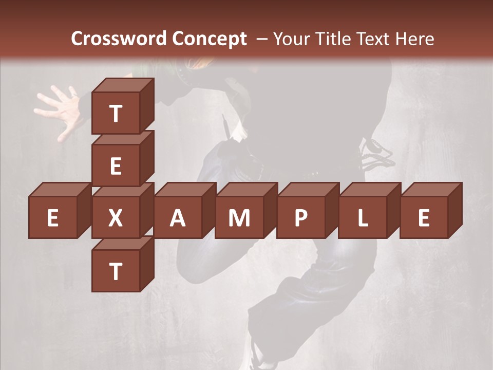 Dance Man Elegance PowerPoint Template