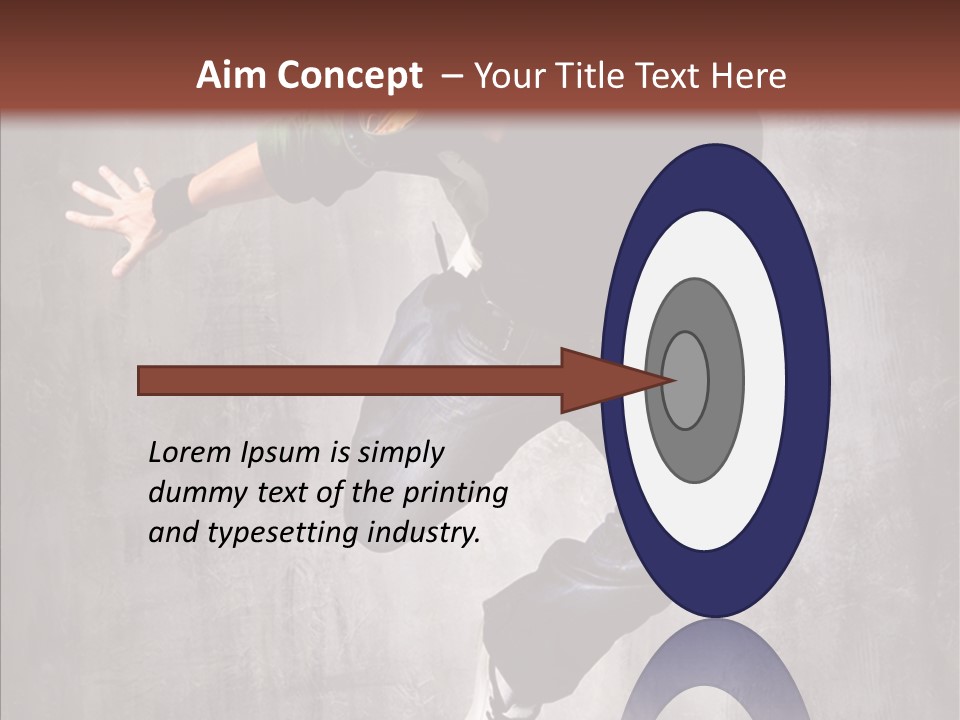 Dance Man Elegance PowerPoint Template