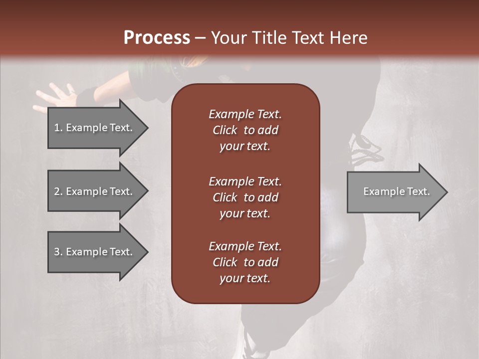 Dance Man Elegance PowerPoint Template