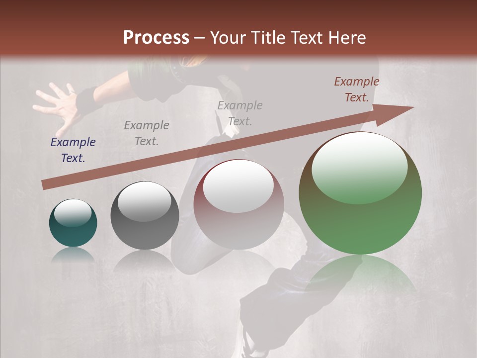 Dance Man Elegance PowerPoint Template