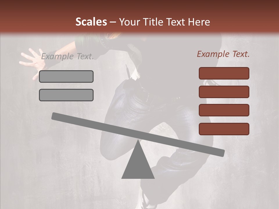 Dance Man Elegance PowerPoint Template
