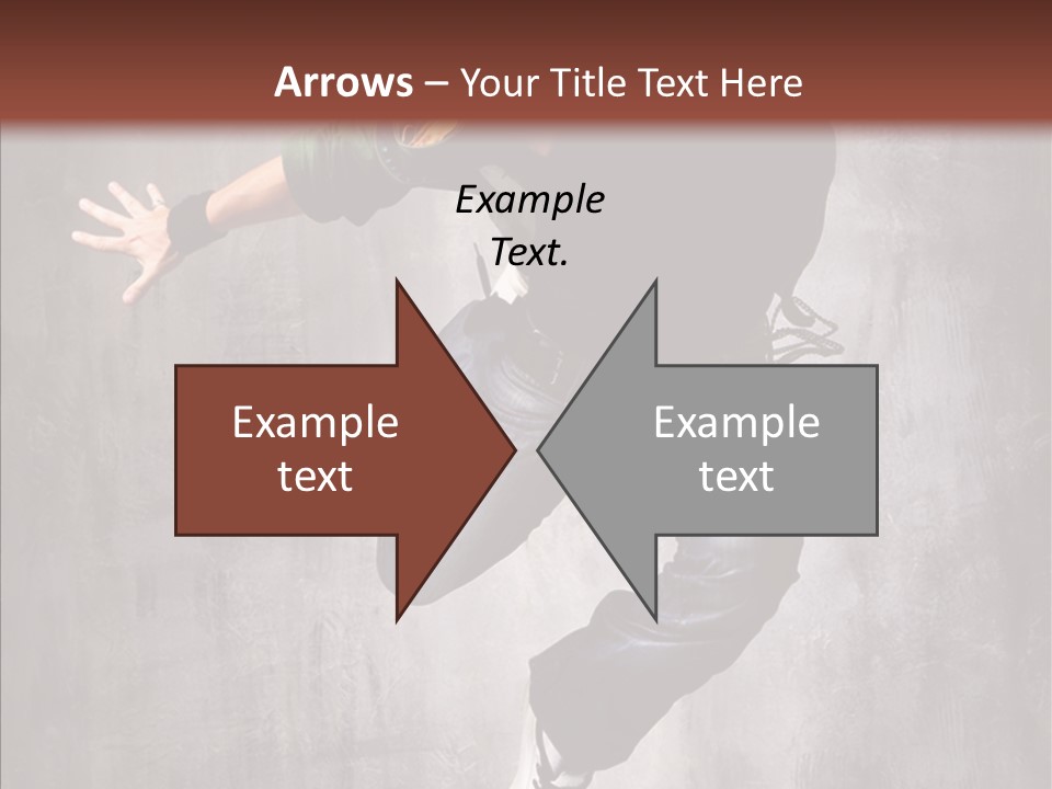 Dance Man Elegance PowerPoint Template