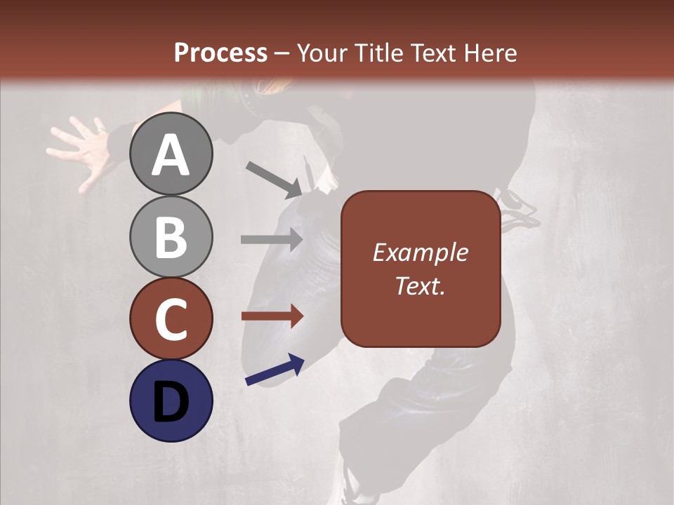 Dance Man Elegance PowerPoint Template