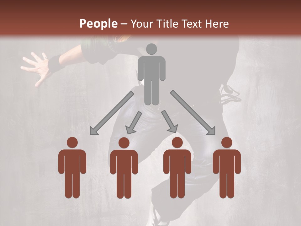 Dance Man Elegance PowerPoint Template