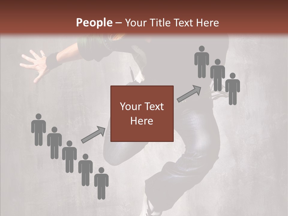 Dance Man Elegance PowerPoint Template