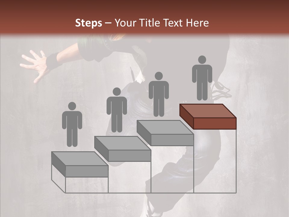 Dance Man Elegance PowerPoint Template