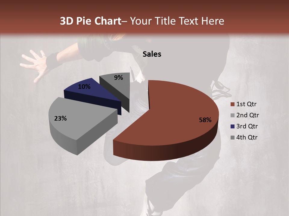 Dance Man Elegance PowerPoint Template