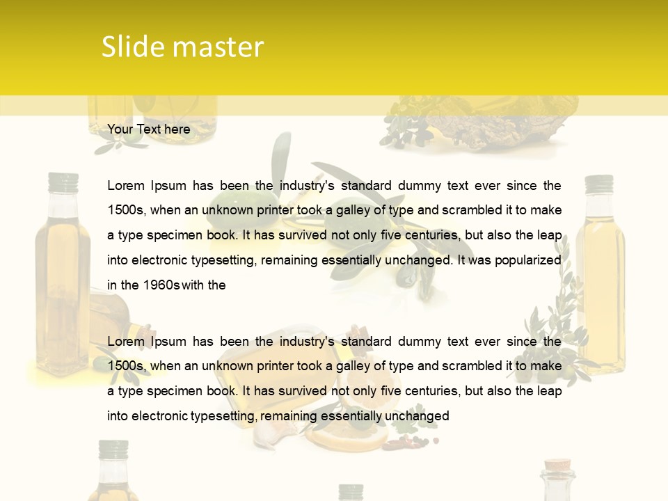 Harvest Diet Business PowerPoint Template