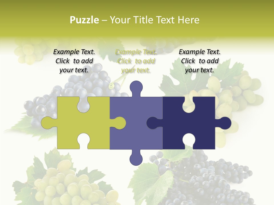 Group Natural Leaf PowerPoint Template