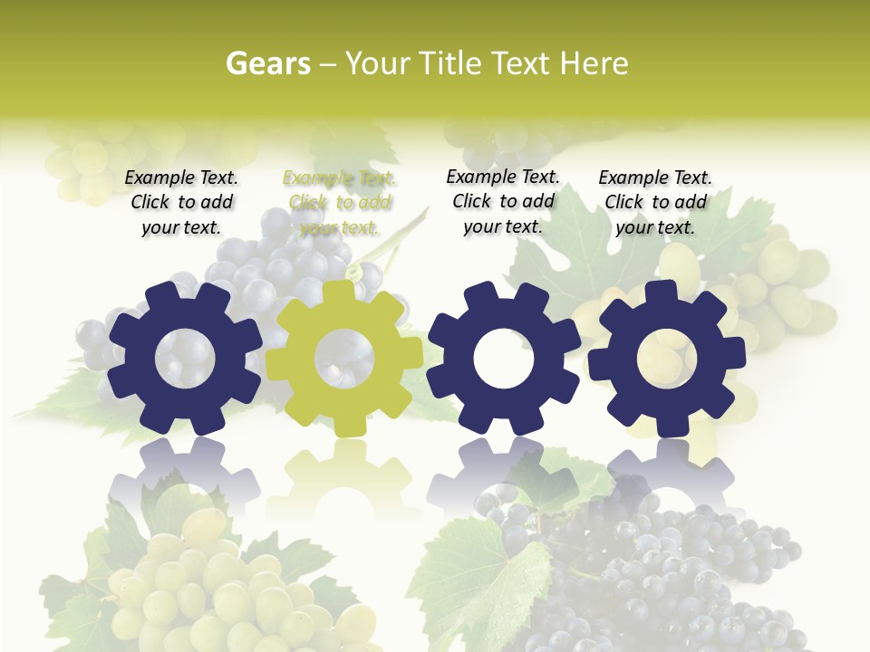 Group Natural Leaf PowerPoint Template