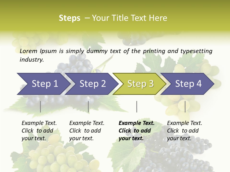 Group Natural Leaf PowerPoint Template