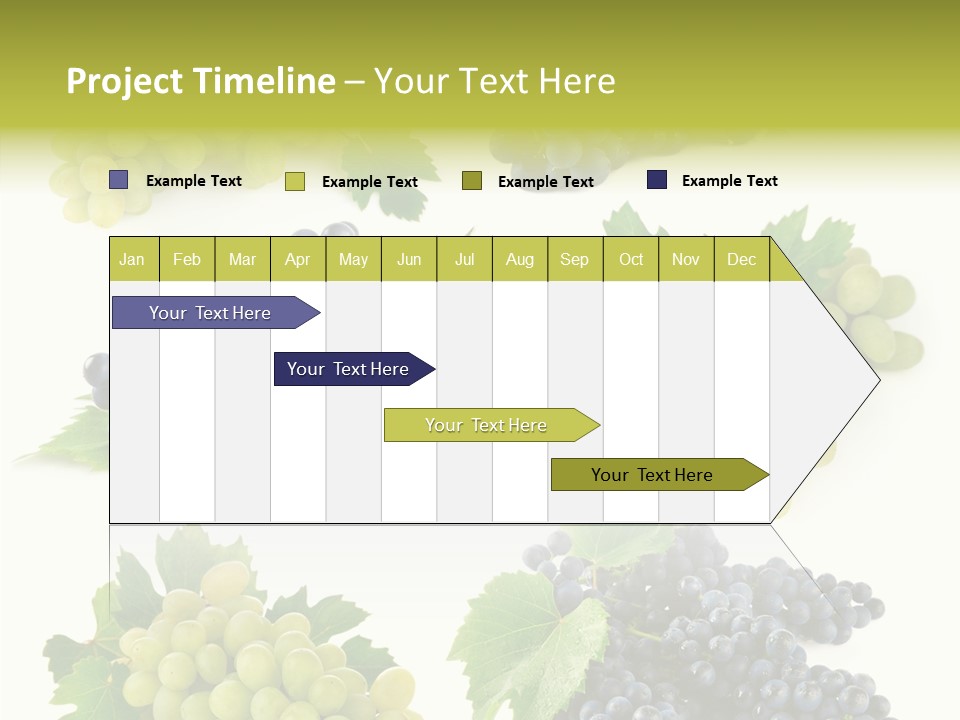 Group Natural Leaf PowerPoint Template