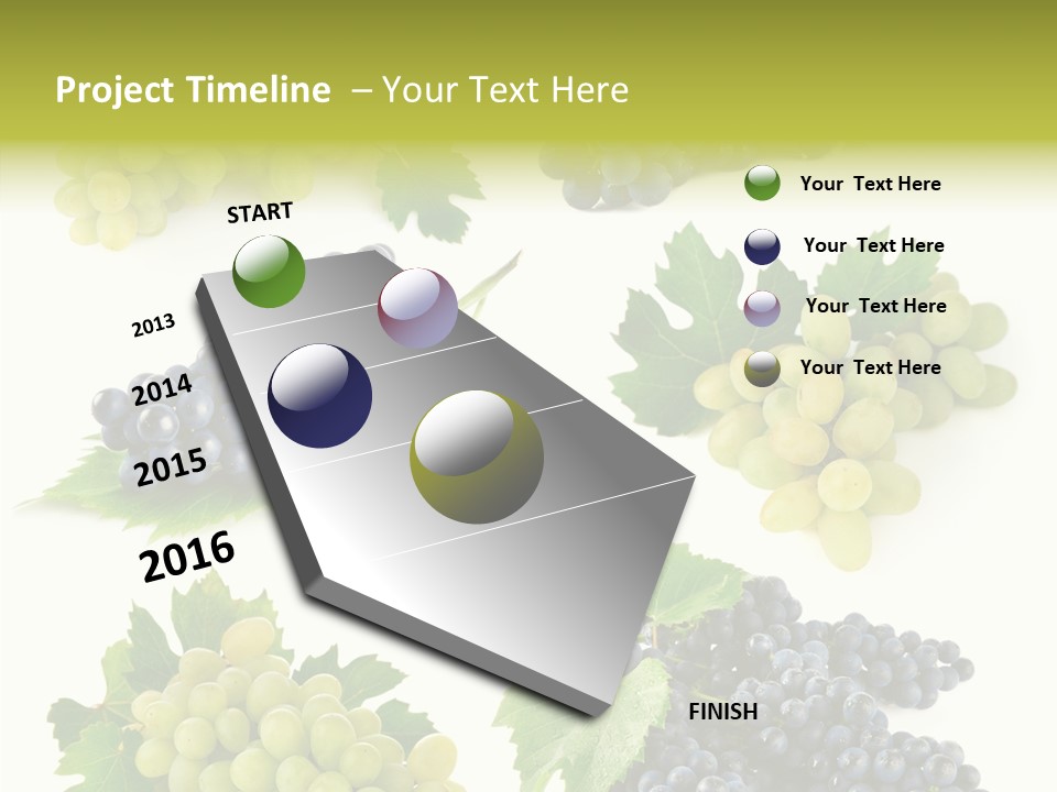 Group Natural Leaf PowerPoint Template