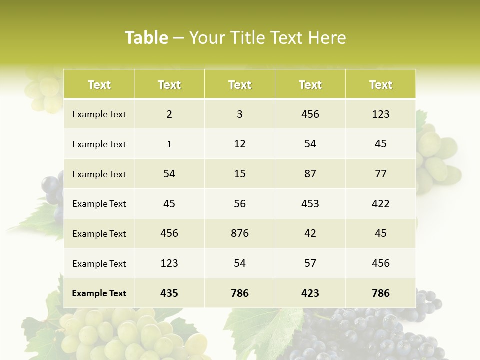 Group Natural Leaf PowerPoint Template