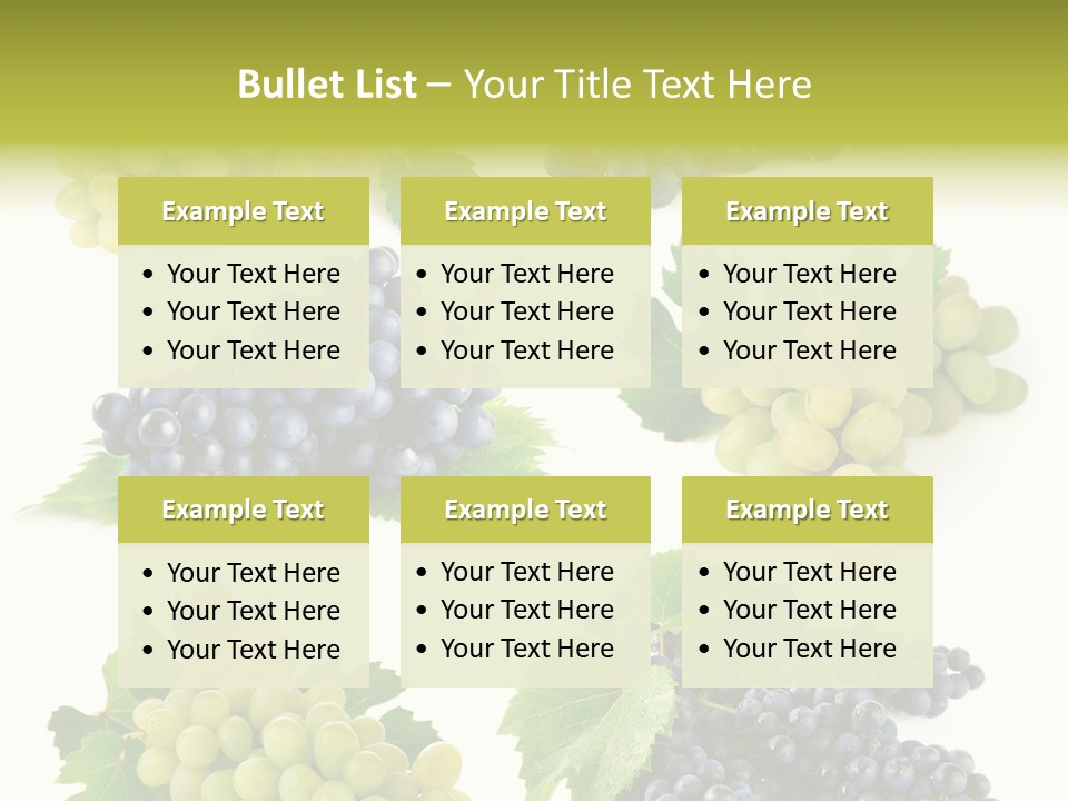 Group Natural Leaf PowerPoint Template
