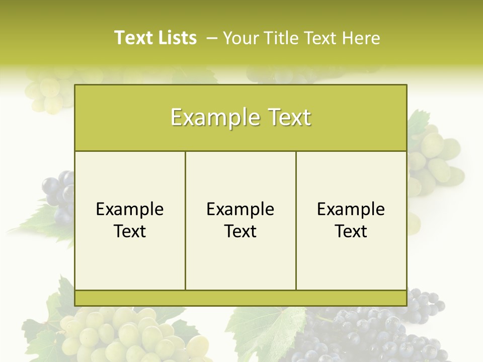 Group Natural Leaf PowerPoint Template
