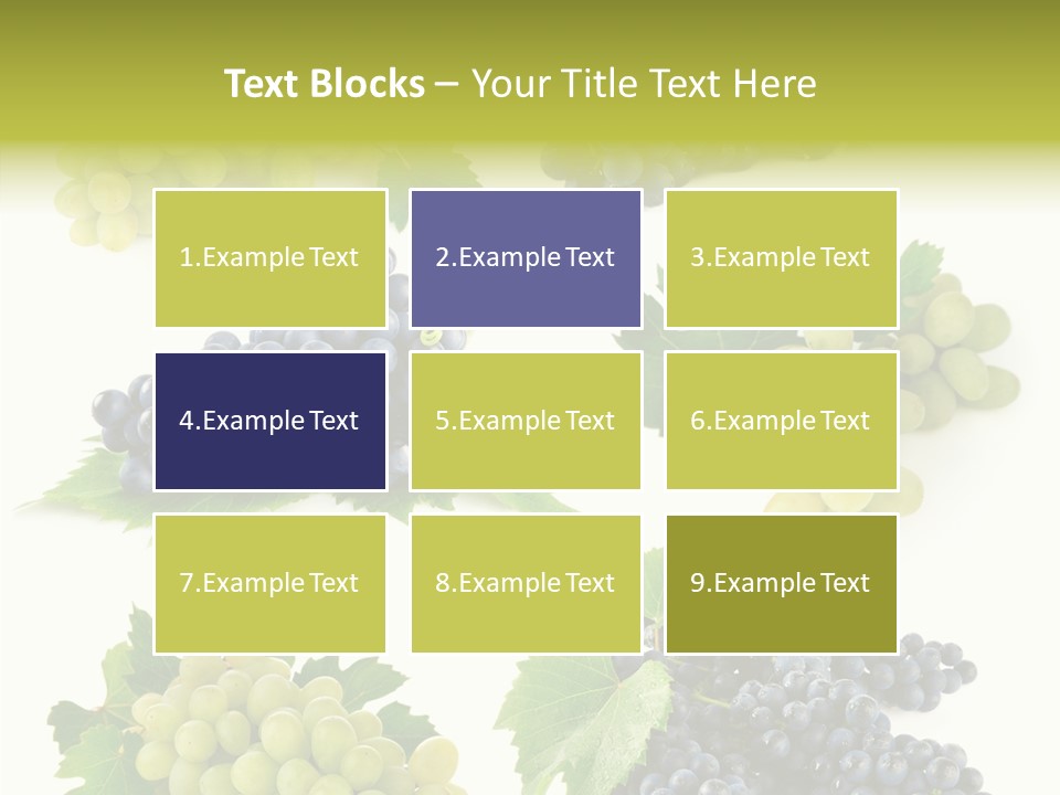 Group Natural Leaf PowerPoint Template
