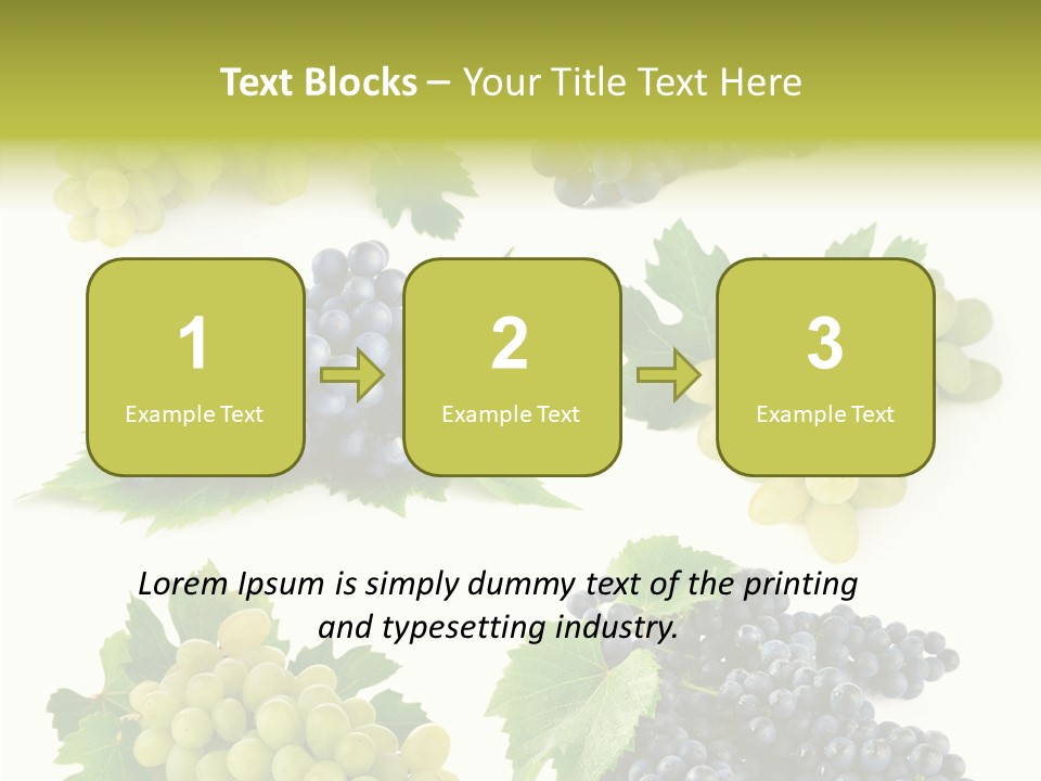 Group Natural Leaf PowerPoint Template