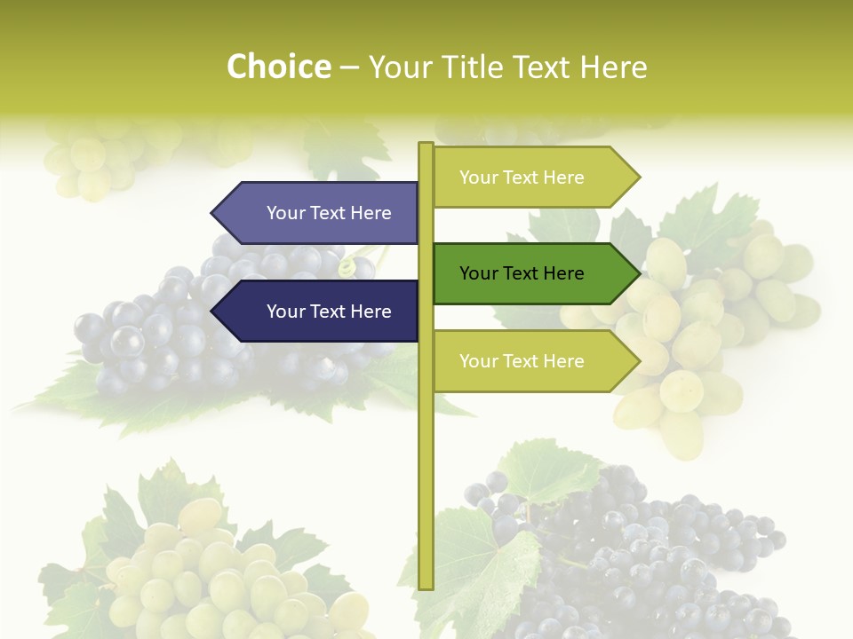 Group Natural Leaf PowerPoint Template