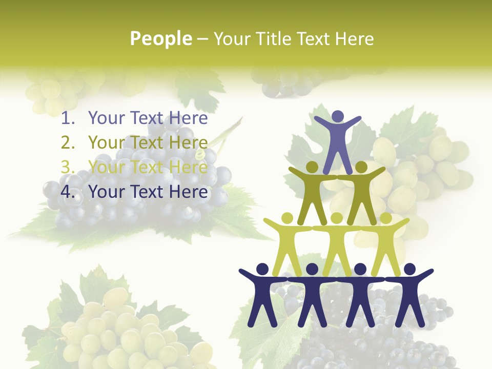 Group Natural Leaf PowerPoint Template