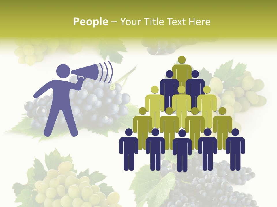 Group Natural Leaf PowerPoint Template